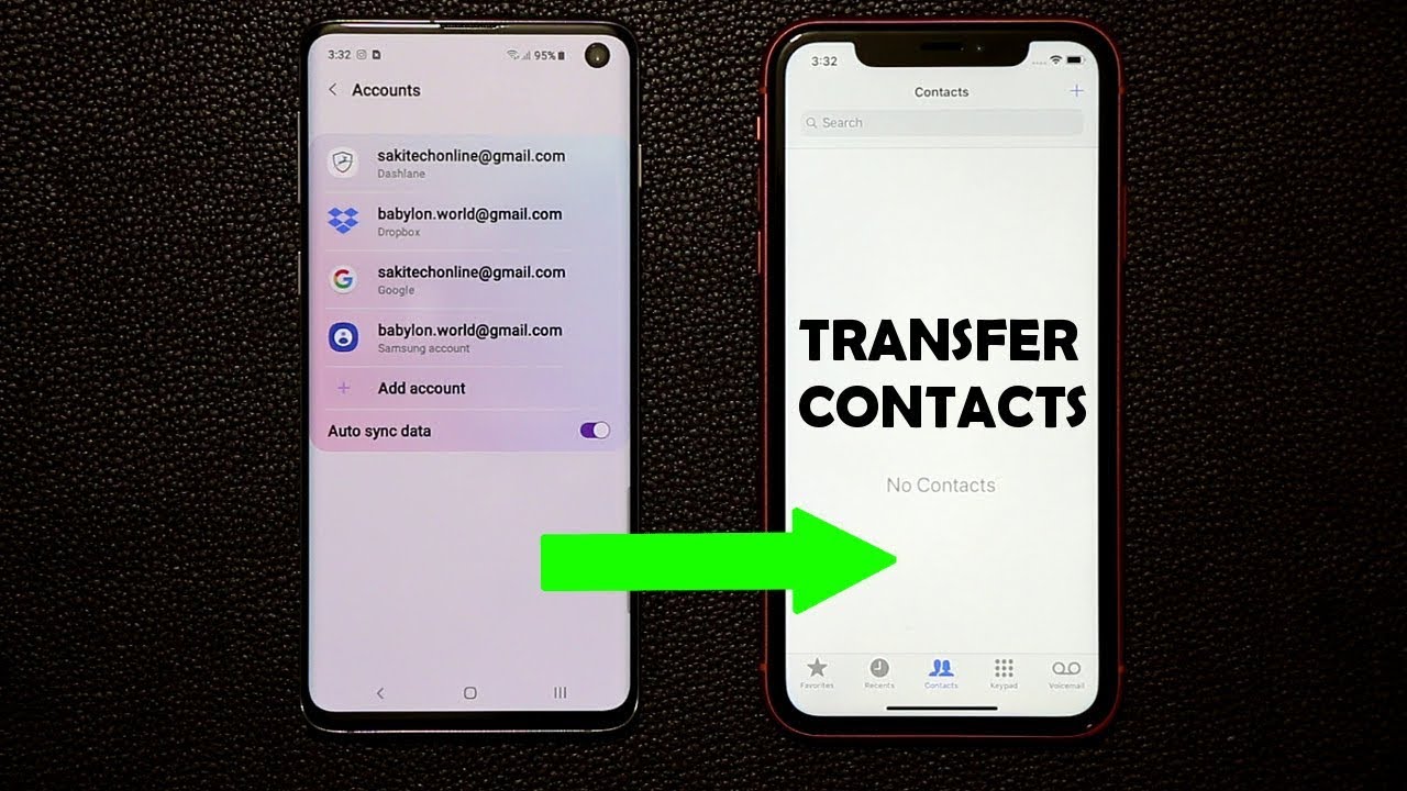 How to Transfer Contacts From Iphone to Android